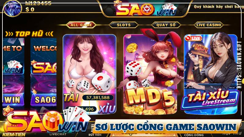 Sơ lược về cổng game Saowin