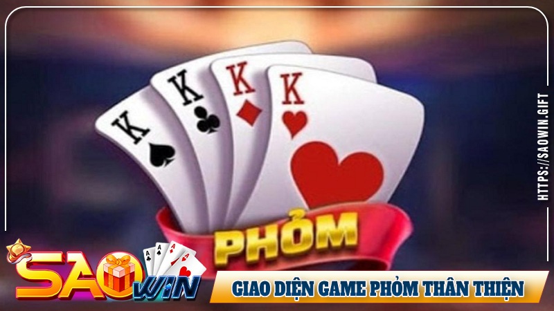 Giao diện game thân thiện