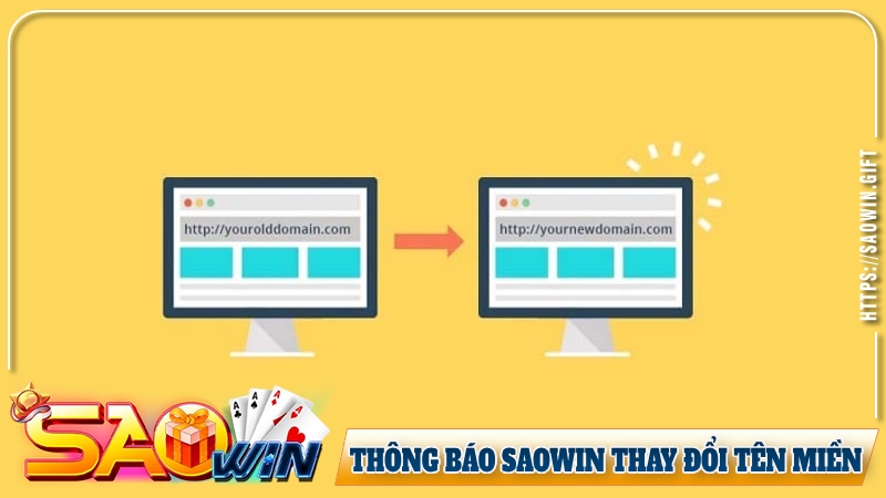 Thông báo Saowin thay đổi tên miền mới nhất