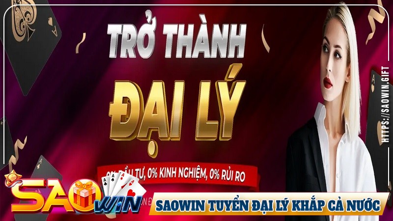 Saowin tuyển đại lý khắp cả nước với nhiều đãi ngộ hấp dẫn